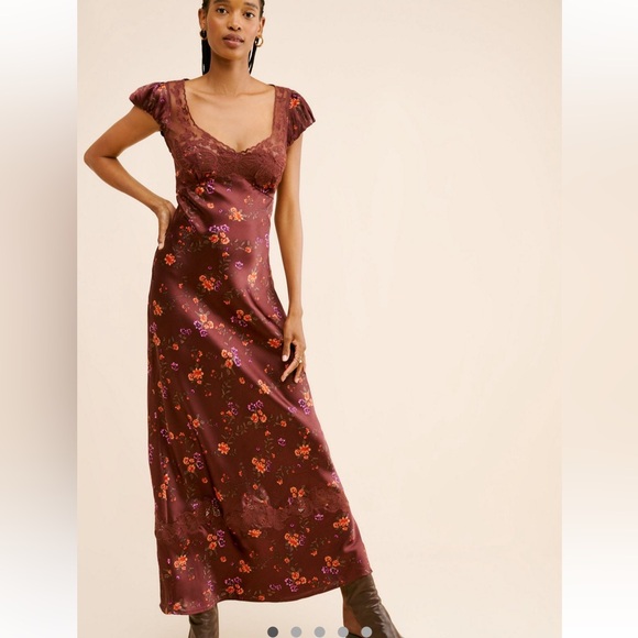 Free People Dresses & Skirts - Free People Butterfly Babe Maxi Dress
